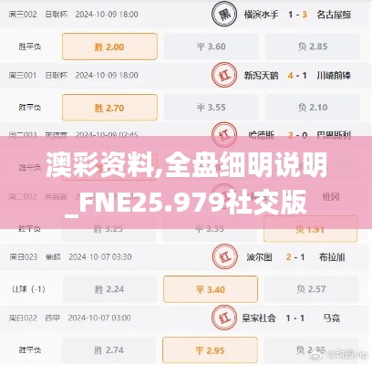 澳彩资料,全盘细明说明_FNE25.979社交版