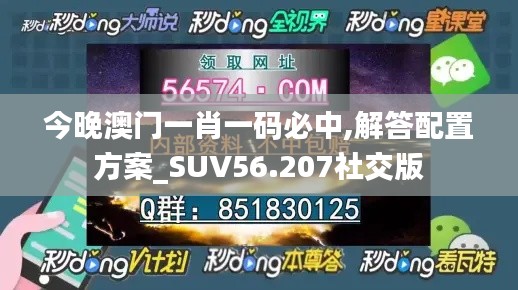 今晚澳门一肖一码必中,解答配置方案_SUV56.207社交版