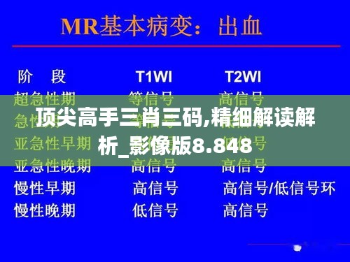 顶尖高手三肖三码,精细解读解析_影像版8.848