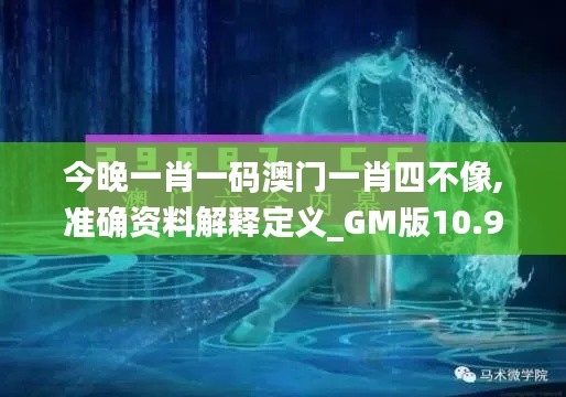 今晚一肖一码澳门一肖四不像,准确资料解释定义_GM版10.931