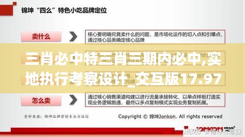 三肖必中特三肖三期内必中,实地执行考察设计_交互版17.970