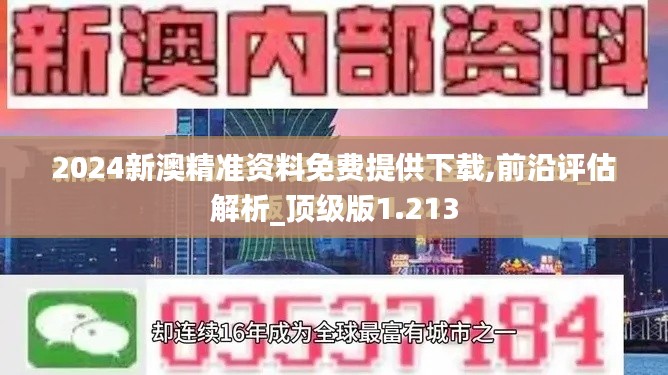 2024新澳精准资料免费提供下载,前沿评估解析_顶级版1.213