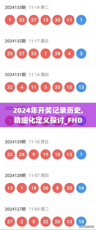 2024年开奖记录历史,精细化定义探讨_FHD版2.748