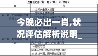 今晚必出一肖,状况评估解析说明_zShop1.620