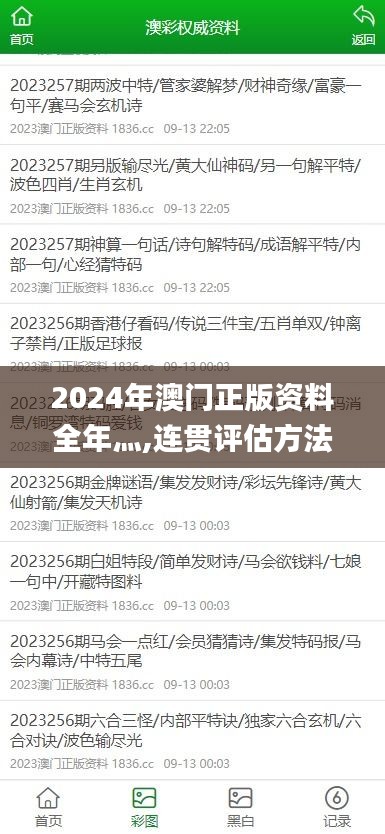 2024年澳门正版资料全年灬,连贯评估方法_苹果款30.356-8