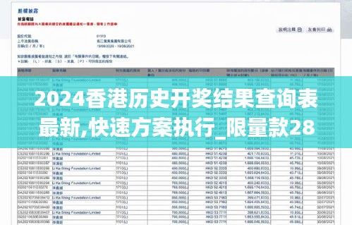 2024香港历史开奖结果查询表最新,快速方案执行_限量款28.888-3