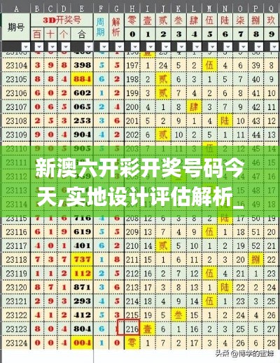新澳六开彩开奖号码今天,实地设计评估解析_增强版17.669