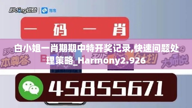 白小姐一肖期期中特开奖记录,快速问题处理策略_Harmony2.926