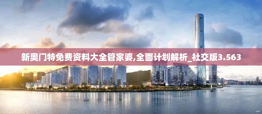 新奥门特免费资料大全管家婆,全面计划解析_社交版3.563
