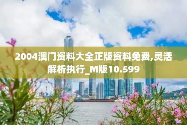 2004澳门资料大全正版资料免费,灵活解析执行_M版10.599