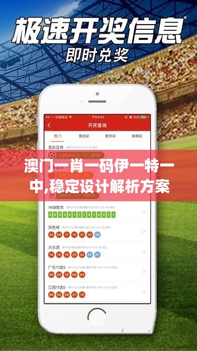 澳门一肖一码伊一特一中,稳定设计解析方案_动态版9.879