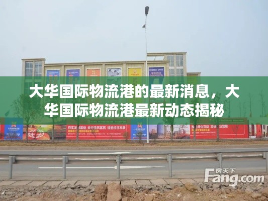 大华国际物流港最新动态揭晓，揭秘最新消息与发展趋势