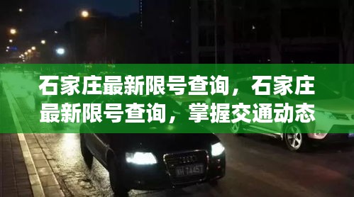 石家庄最新限号查询，掌握交通动态，轻松便捷出行