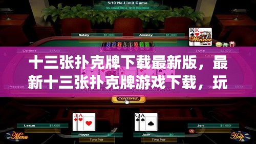 最新十三张扑克牌游戏下载，玩转经典，体验升级版本