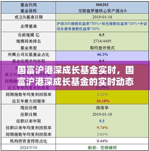 国富沪港深成长基金实时动态与投资洞察解析