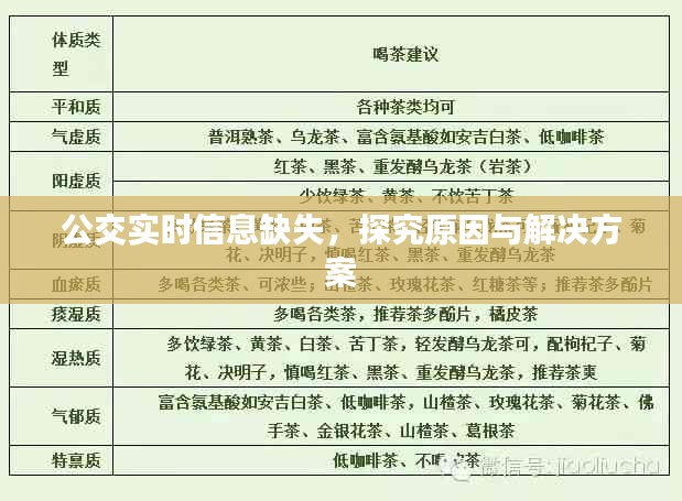 公交实时信息缺失，原因探究与解决方案