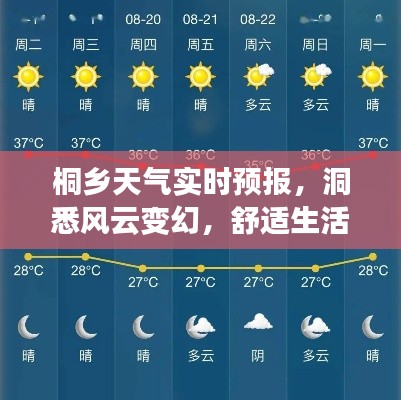 桐乡天气实时掌握，舒适生活风云尽在掌握中