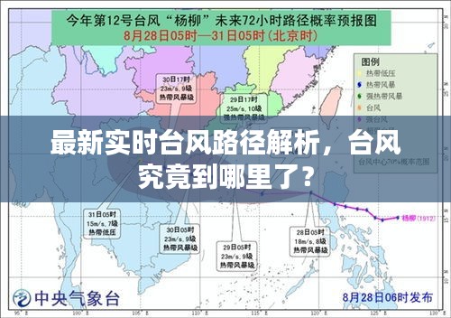 最新实时台风路径解析，台风动向一目了然！