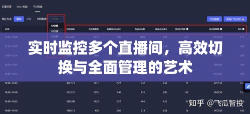 实时监控与高效切换，多直播间全面管理的艺术