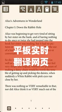 平板实时翻译网页，功能详解与使用指南
