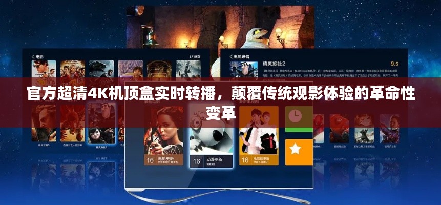 官方超清4K机顶盒实时转播，重塑观影体验的革新里程碑