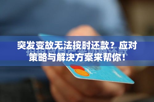 突发变故无法按时还款？应对策略与解决方案来帮你！