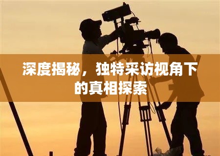 深度揭秘，独特采访视角下的真相探索