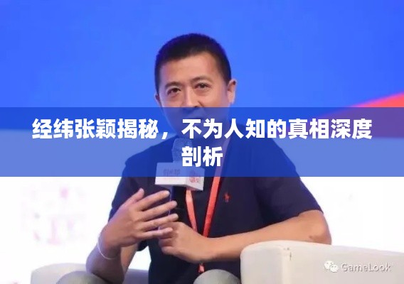 经纬张颖揭秘，不为人知的真相深度剖析