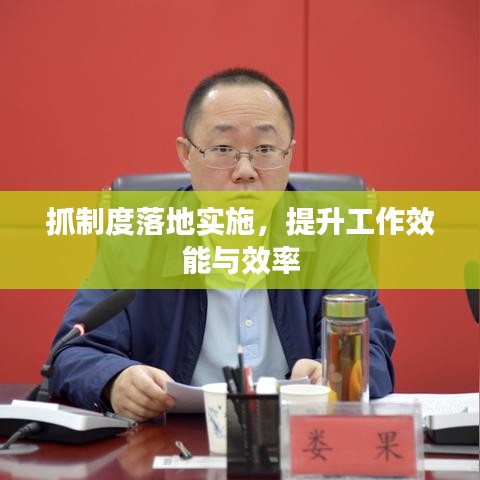 抓制度落地实施，提升工作效能与效率