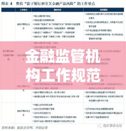 金融监管机构工作规范，构建稳健金融生态的关键之道