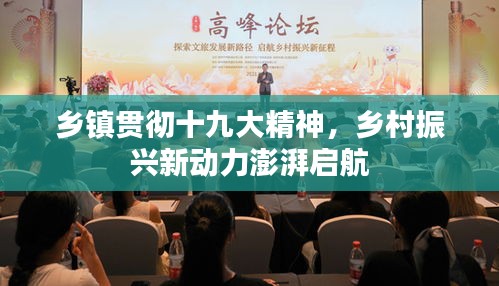 乡镇贯彻十九大精神，乡村振兴新动力澎湃启航
