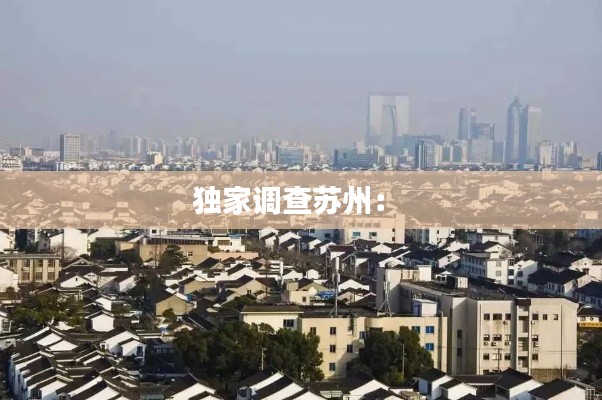 独家调查苏州： 