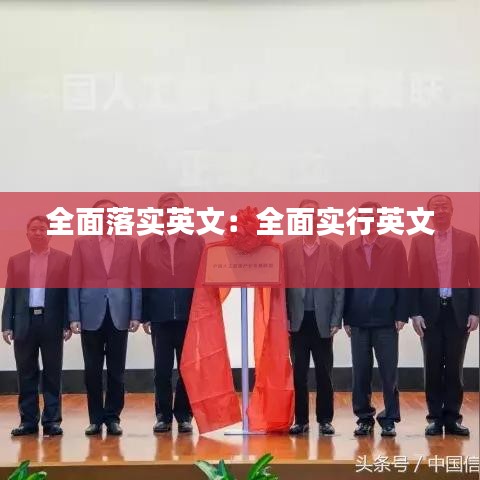 全面落实英文：全面实行英文 