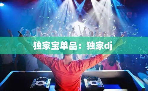 独家宝单品：独家dj 