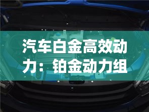汽车白金高效动力：铂金动力组合 