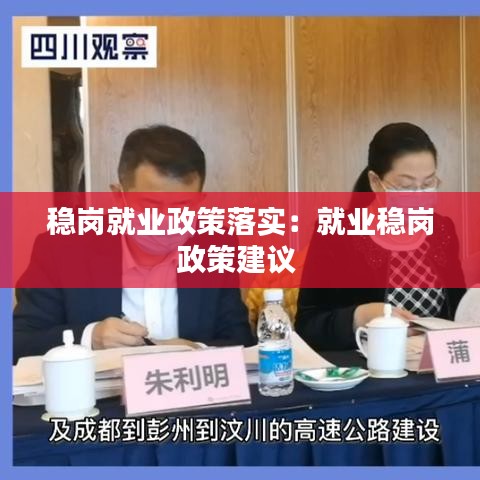 稳岗就业政策落实：就业稳岗政策建议 