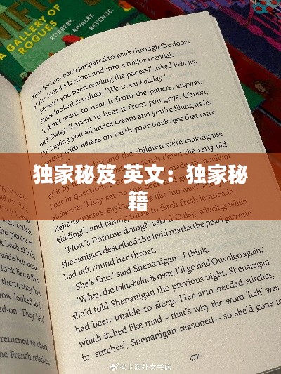独家秘笈 英文：独家秘籍 