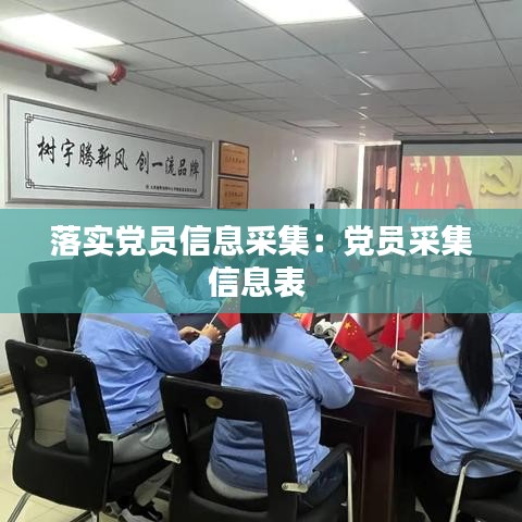 落实党员信息采集：党员采集信息表 