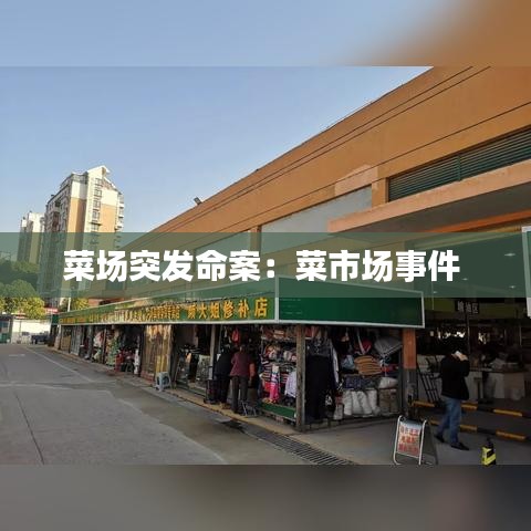 菜场突发命案：菜市场事件 