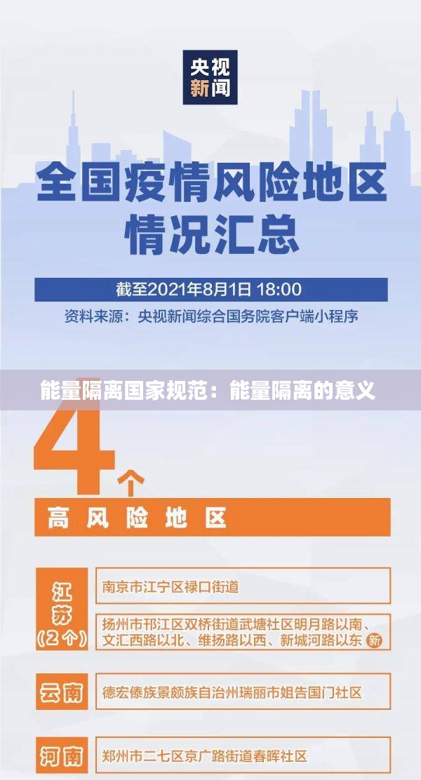能量隔离国家规范：能量隔离的意义 