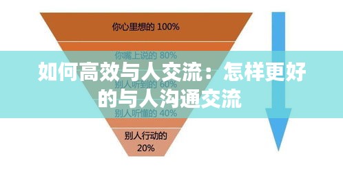 如何高效与人交流：怎样更好的与人沟通交流 