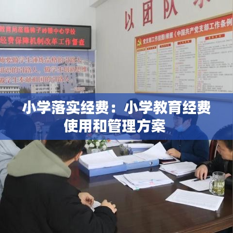 小学落实经费：小学教育经费使用和管理方案 