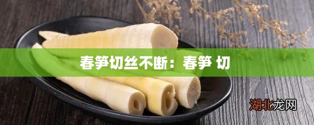 春笋切丝不断：春笋 切 