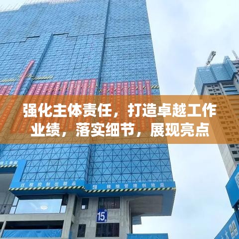 强化主体责任，打造卓越工作业绩，落实细节，展现亮点
