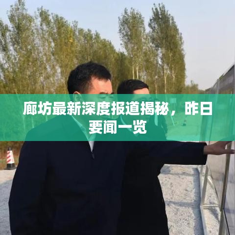 廊坊最新深度报道揭秘，昨日要闻一览