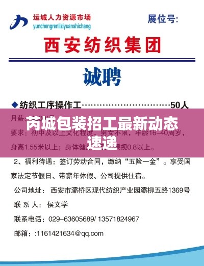 芮城包装招工最新动态速递