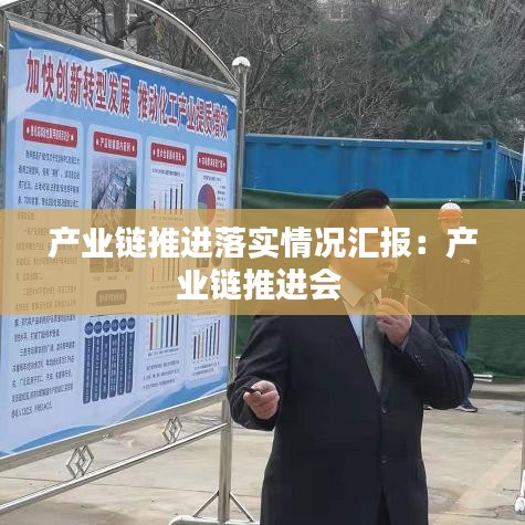 产业链推进落实情况汇报：产业链推进会 