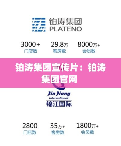 铂涛集团宣传片：铂涛集团官网 