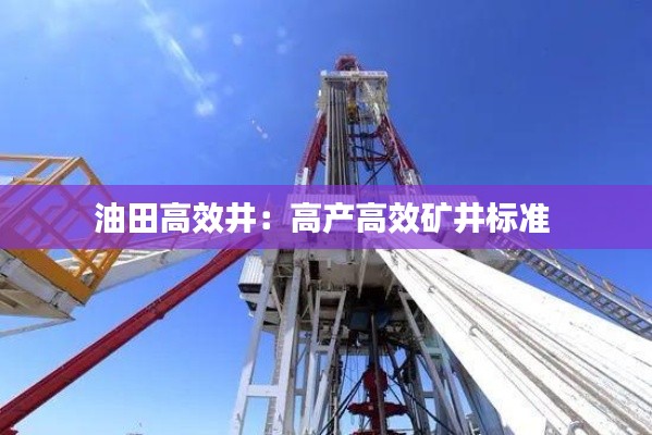 油田高效井：高产高效矿井标准 