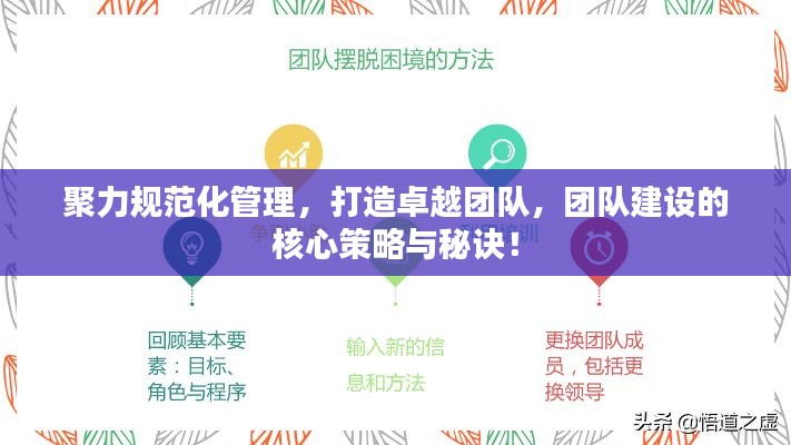 聚力规范化管理，打造卓越团队，团队建设的核心策略与秘诀！